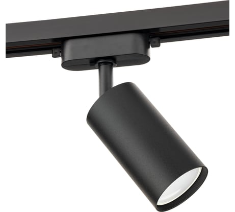 Трековый поворотный светильник RITTER Artline цилиндр 55x100mm GU10 230В алюминий черный 4м2 59876 7
