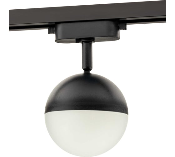 Трековый поворотный светильник RITTER Artline шар 100x100x75mm GX53 230В алюминий черный 59926 9