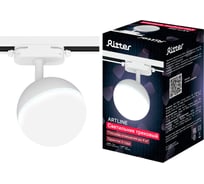 Трековый поворотный светильник RITTER Artline шар 100x100x75mm GX53 230В алюминий белый 59925 2