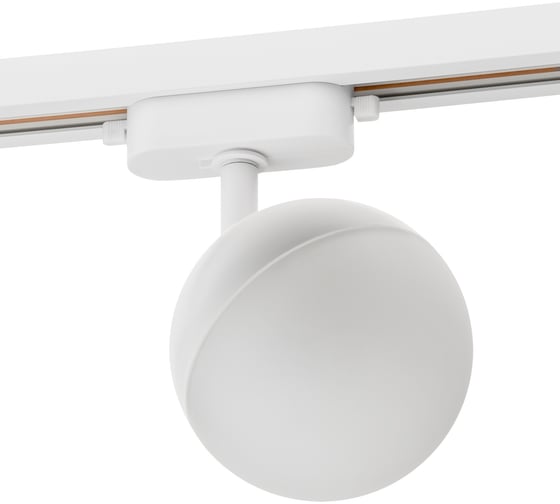 Трековый поворотный светильник RITTER Artline шар 100x100x75mm GX53 230В алюминий белый 59925 2
