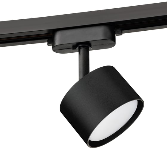 Трековый поворотный светильник RITTER Artline цилиндр 85x55mm GX53 230В алюминий 4м2 черный 59858 3