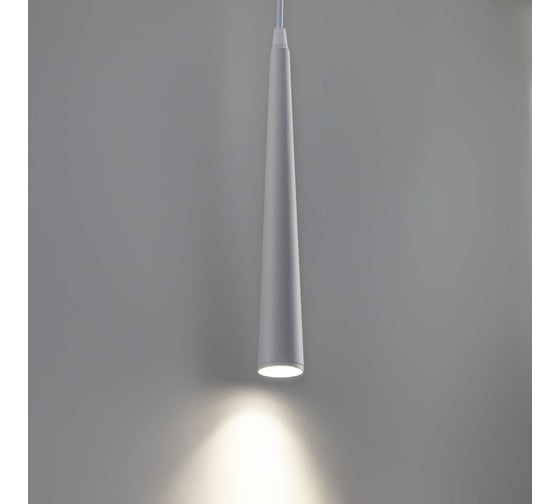 Трековый подвесной светодиодный светильник RITTER Artline конус 40x300mm 12Вт 960Лм 4000К 230В алюминий 4м2 белый 59712 8