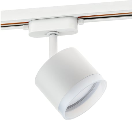 Трековый светильник RITTER Artline поворотный цилиндр 85x70mm GX53 230В алюминий 4м2 /пластик белый 59861 3