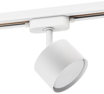Трековый поворотный светильник RITTER Artline цилиндр 85x55mm GX53 230В алюминий 4м2 белый 59857 6