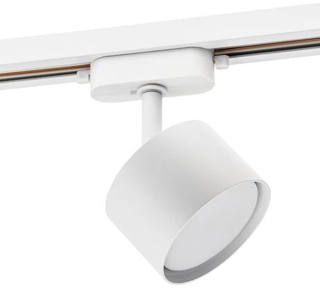 Трековый поворотный светильник RITTER Artline цилиндр 85x55mm GX53 230В алюминий 4м2 белый 59857 6