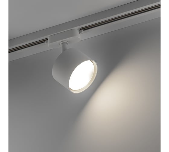 Трековый поворотный светильник RITTER Artline цилиндр 85x55mm GX53 230В алюминий 4м2 белый 59857 6