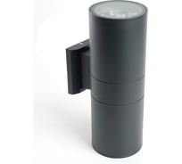 Уличный светодиодный светильник FERON 2*9W, 1500Lm, 4000K, черный DH0710 48355
