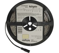 Лента Navigator СД 71 409 NLS-3528W120-9.6-IP65-12V R5 5 м 71409