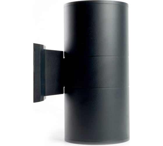 Уличный светодиодный светильник 2*18W, 3000Lm, 2700K, черный DH0712 FERON 48358