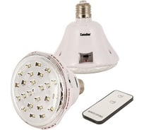 Аккумуляторный светильник с патроном и пультом Camelion LA-110 24 LED, AC/DC, 220В 11831