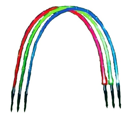 Светильник с солнечной батареей Радуга 3 Led Camelion SG-120 11964