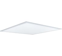Светодиодная тонкая панель EKF ЛУО-4008-W 36Вт 6500К IP40 белая без драйвера Basic LPS-4008-W-36-6500