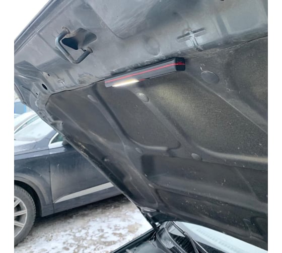 Светодиодный автомобильный фонарь Проф-Магнит на магните, 16x2 см, 3ААА fpm16-2