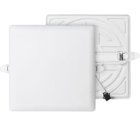 Светодиодная встраиваемая безрамочная панель Apeyron flp, 24Вт=18Вт+6Вт, 230В, 2040Лм, 4000К, ip20, 170x170x21мм, квадрат, 3 режим/ 06-118