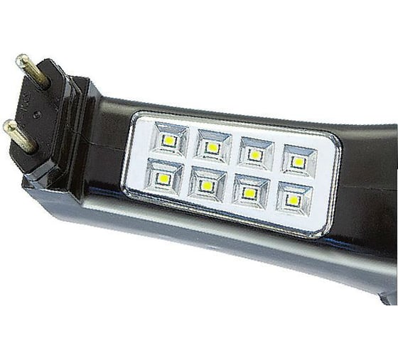 Аккумуляторный фонарь ЯРКИЙ ЛУЧ LA-108 2 режима LED 1W/ 8LED 4606400204275