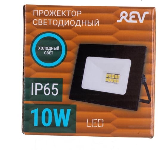 Светодиодный прожектор REV LED 10Вт, IP65, EXTRA SLIM - сверхтонкий, 32300 6