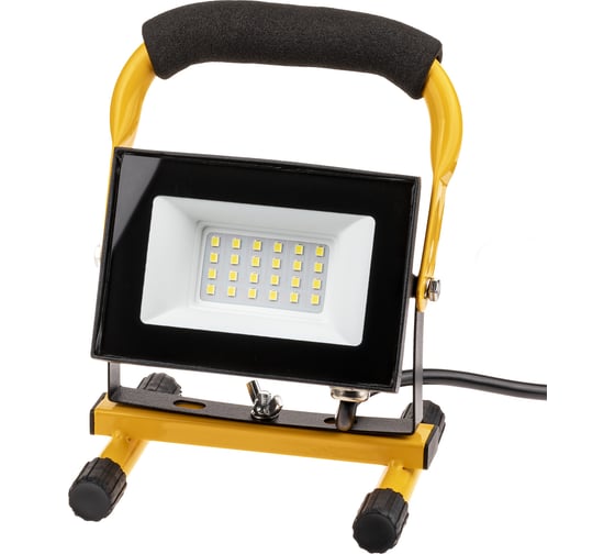 Светодиодный прожектор на подставке REV LED 30Вт, IP65, EXTRA SLIM-сверхтонкий, шнур 3м в комплекте 32314 3