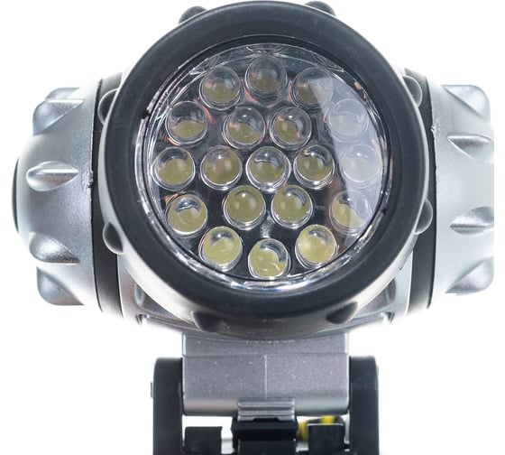 Налобный светодиодный фонарь 19LED, 4 режима, 3ААА STAYER STANDARD 56570