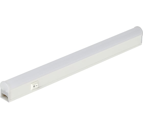 Линейный светодиодный светильник ЭРА LLED-01-04W-4000-W с выключателем, Б0017422