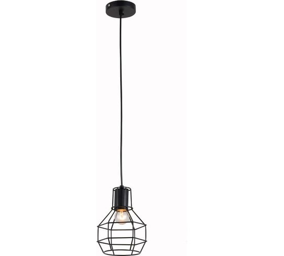 Подвесной светильник ESCADA 1129/1S E27*60W Black 1129/1S (Black)