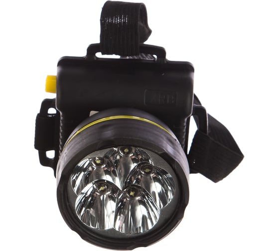 Налобный фонарь Ultraflash 909LED5 черный, 5LED, 1 режим, 3XR6 11781
