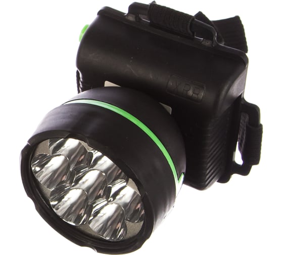 Налобный фонарь Ultraflash 909LED7 черный, 7LED, 1 режим, 3XR6 11782