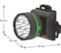 Налобный фонарь Ultraflash 909LED7 черный, 7LED, 1 режим, 3XR6 11782 5