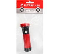 Фонарь Ultraflash 3002-ТН красный, 3LED, 1 режим, 3XR03 11783