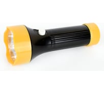 Фонарь Ultraflash 5002-ТН черный, 4LED, 1 режим, 3XR03 11785