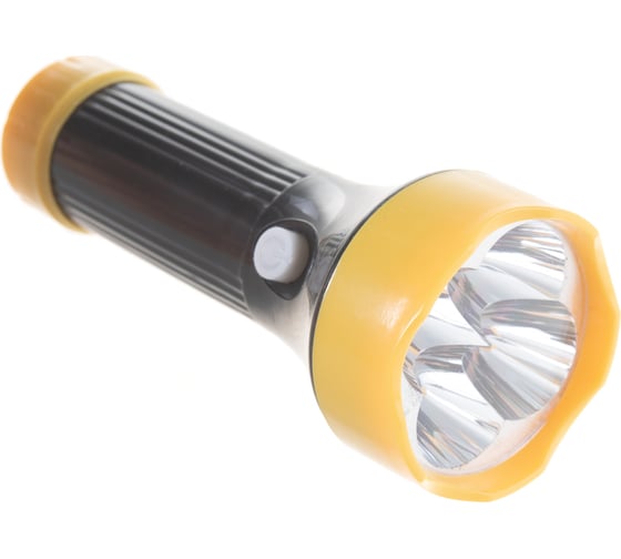 Фонарь Ultraflash 5002-ТН черный, 4LED, 1 режим, 3XR03 11785