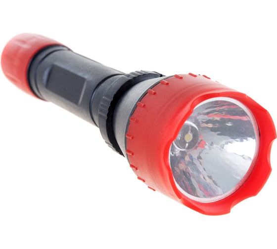 Фонарь Ultraflash 6102-ТН красный, 1LED, 1 режим, 2XR6 11787