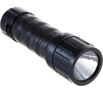 Фонарь Ultraflash 7102-ТН черный, 1LED, 1 режим, 3XR03 11788