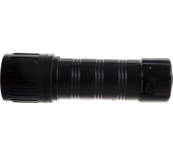Фонарь Ultraflash 7102-ТН черный, 1LED, 1 режим, 3XR03 11788