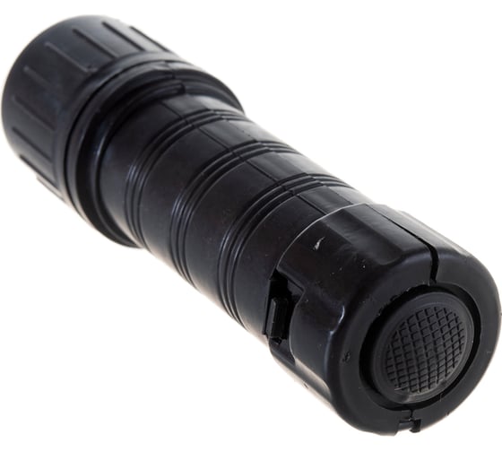 Фонарь Ultraflash 7102-ТН черный, 1LED, 1 режим, 3XR03 11788