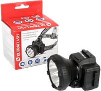 Налобный аккумуляторный фонарь Ultraflash LED5365220В, черный, 5 LED, 2 режима 11648