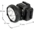 Налобный аккумуляторный фонарь Ultraflash LED5365220В, черный, 5 LED, 2 режима 11648 3