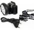 Налобный аккумуляторный фонарь 220В, черный, 0.5Вт LED, 2 режима Ultraflash LED5366 11649 6