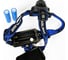 Налобный аккумуляторный фонарь Ultraflash E150 220В, черный, CREE 3Вт, фокус, 2 аккум. 18650, 3 режима 12188 14