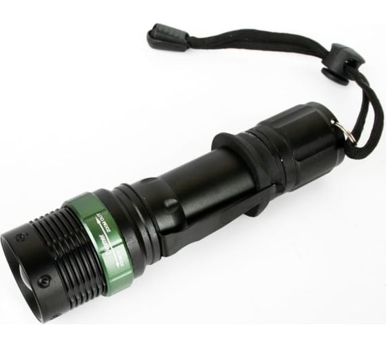 Аккумуляторный фонарь Ultraflash E142 220В, черный, CREE 3Вт, фокус, 3 режима, 18650 12187