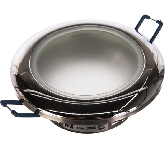 Влагозащищенный светильник MR16,12V/220V, 50W ЭРА WR1 CH C0043845 1
