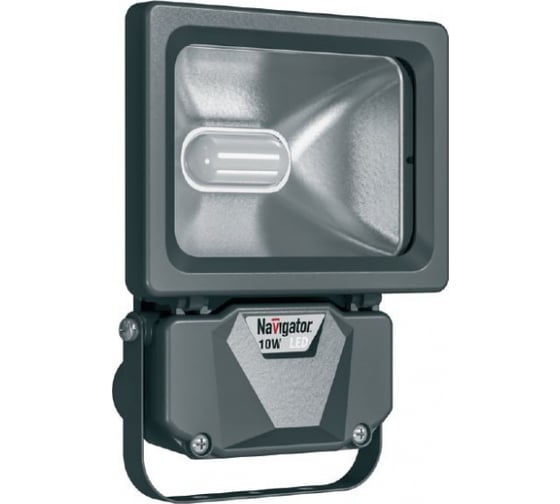 Светодиодный прожектор Navigator 94 628 NFL-P-10-4K-BL-IP65-LED аналог ИО 100Вт 4607136946286 260628 1