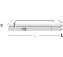 Люминесцентный светильник Navigator 94 519 NEL-C2-E110-T8-840/WH ЛПБ 3011 10Вт 94519