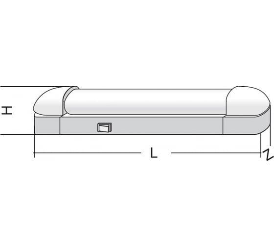 Люминесцентный светильник Navigator 94 519 NEL-C2-E110-T8-840/WH ЛПБ 3011 10Вт 94519