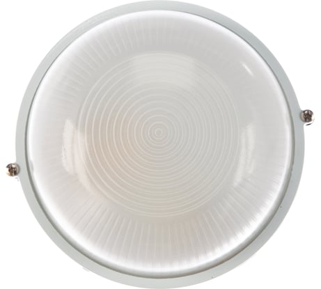 Влагозащищенный светильник Navigator 94 802 NBL-R1-60-E27/WH НПБ 1301 белый круг 60Вт IP54 94802