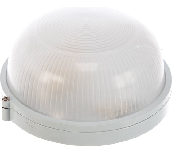 Влагозащищенный светильник Navigator 94 802 NBL-R1-60-E27/WH НПБ 1301 белый круг 60Вт IP54 94802