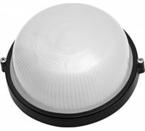 Влагозащищенный светильник Navigator 94 811 NBL-R1-60-E27/BL НПБ 1301 черный круг 60Вт IP54 94811