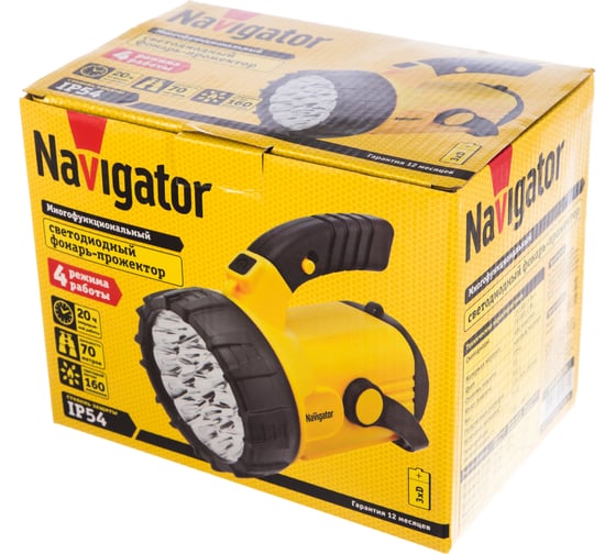 Фонарь Navigator 94 961 NPT-SP07-3D 94961