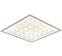 Встраиваемый светодиодный офисный светильник PCCOOLER 595x595x30мм (6500к, c блоком питания, микропризма) ARM-002-036