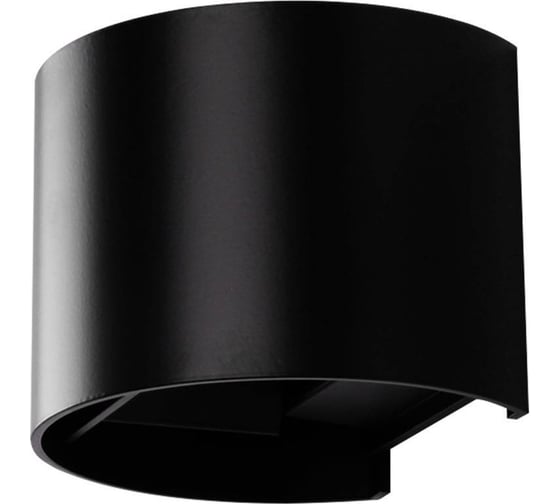 Светодиодный настенный светильник DesignLed Tape 2, 6 Вт, черный, ip54, 3000К GW-A310R-6-BL-WW