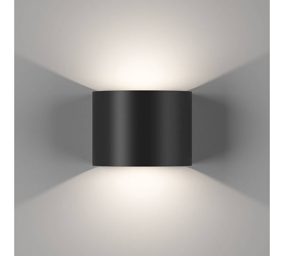 Светодиодный настенный светильник DesignLed Tape 2, 6 Вт, черный, ip54, 3000К GW-A310R-6-BL-WW